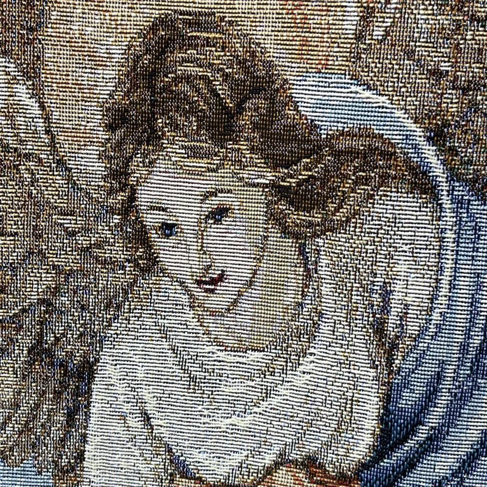 Lena Liu Angel Of Light Tapestry Wall Hanging With Rod Made In USA
